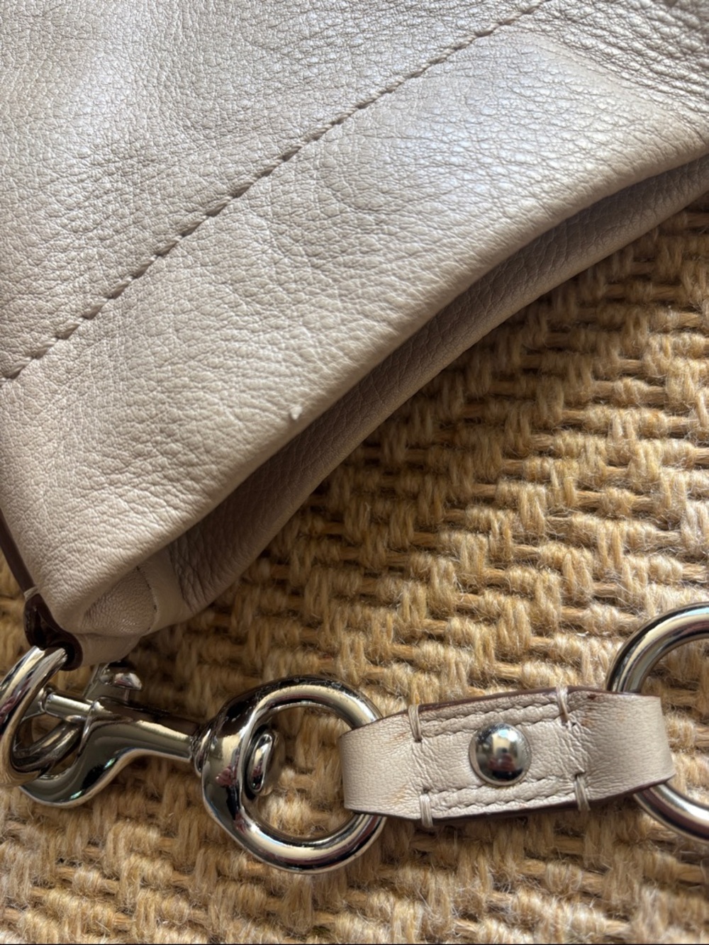 Coach Pebbled Leather Hobo Bag - Picture 9 of 10